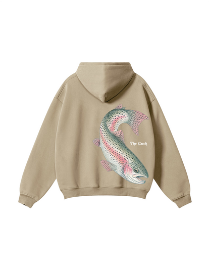 The Catch & The Keeper Rainbow Trout Heart Hoodie Set