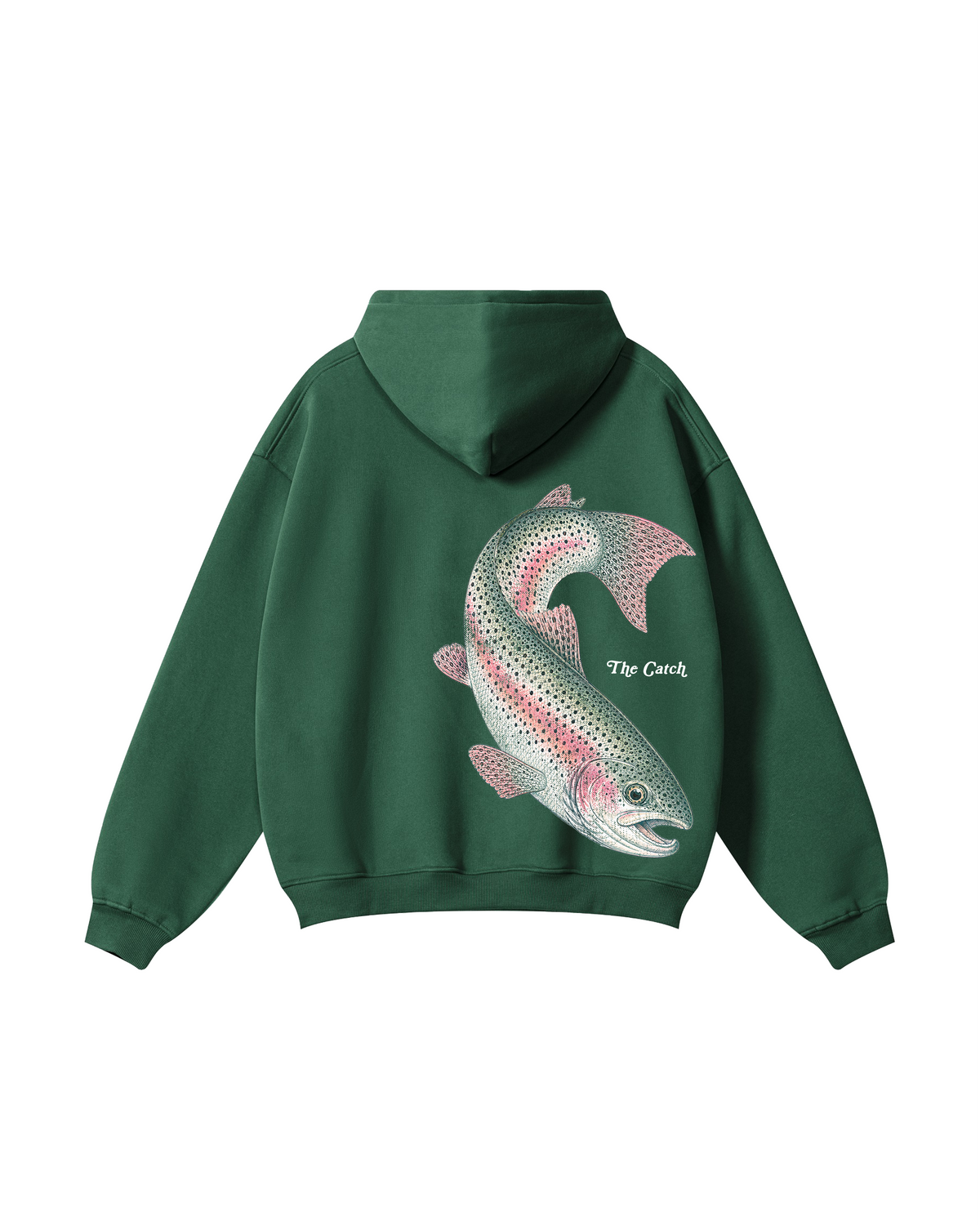 The Catch & The Keeper Rainbow Trout Heart Hoodie Set