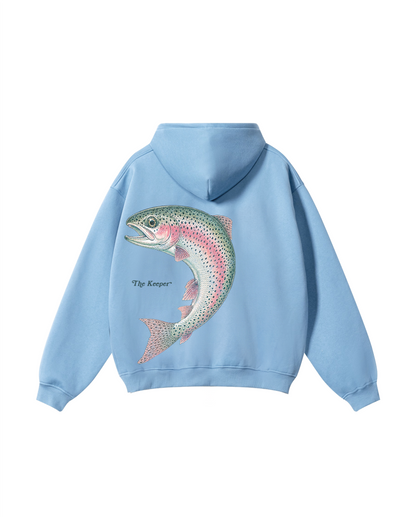 The Catch & The Keeper Rainbow Trout Heart Hoodie Set