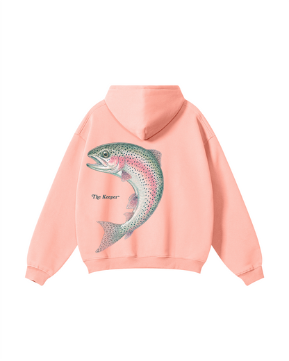 The Catch & The Keeper Rainbow Trout Heart Hoodie Set