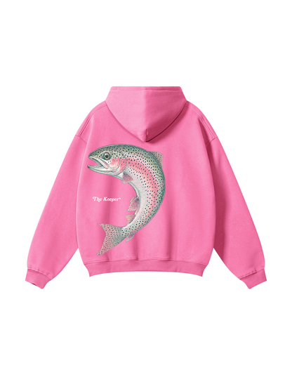 The Catch & The Keeper Rainbow Trout Heart Hoodie Set
