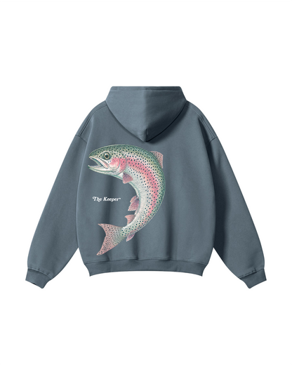 The Catch & The Keeper Rainbow Trout Heart Hoodie Set