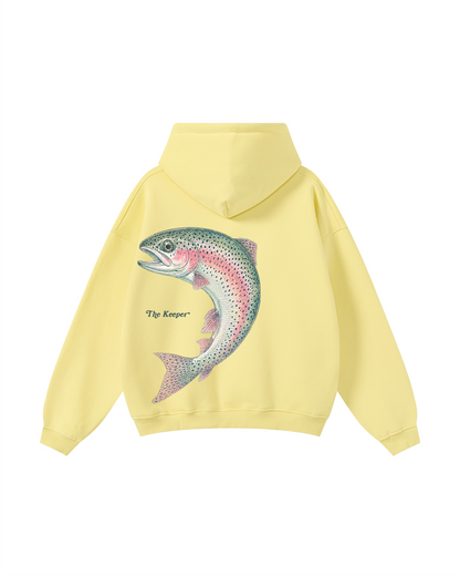 The Catch & The Keeper Rainbow Trout Heart Hoodie Set