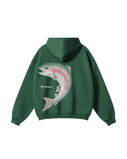 The Catch & The Keeper Rainbow Trout Heart Hoodie Set