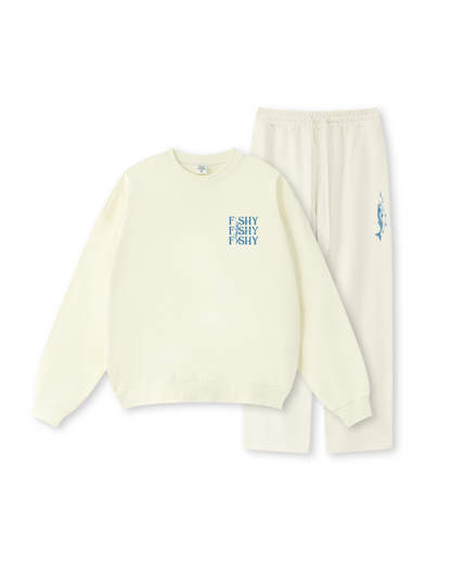 Here Fishy Fishy Fishy Crewneck