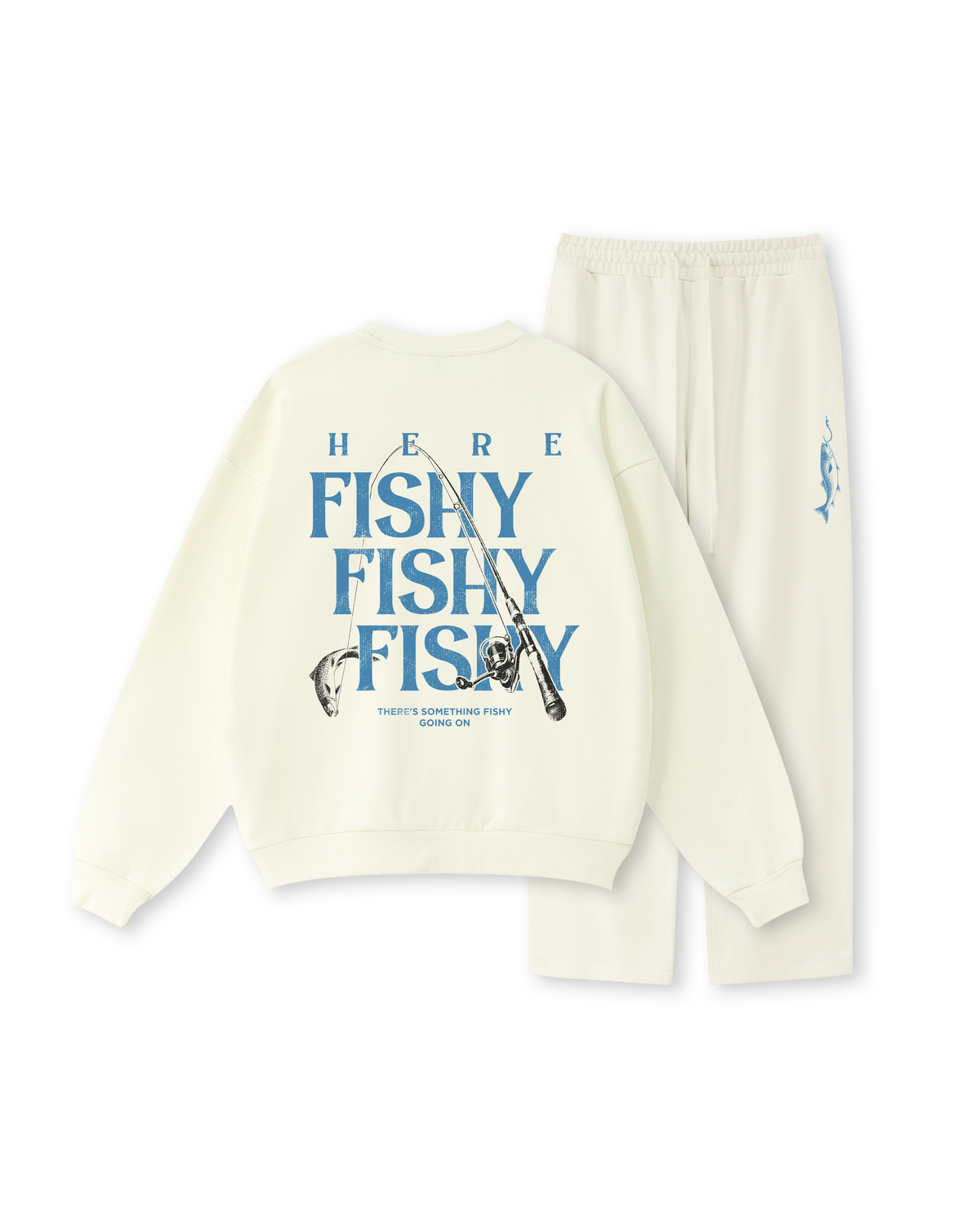 Here Fishy Fishy Fishy Crewneck