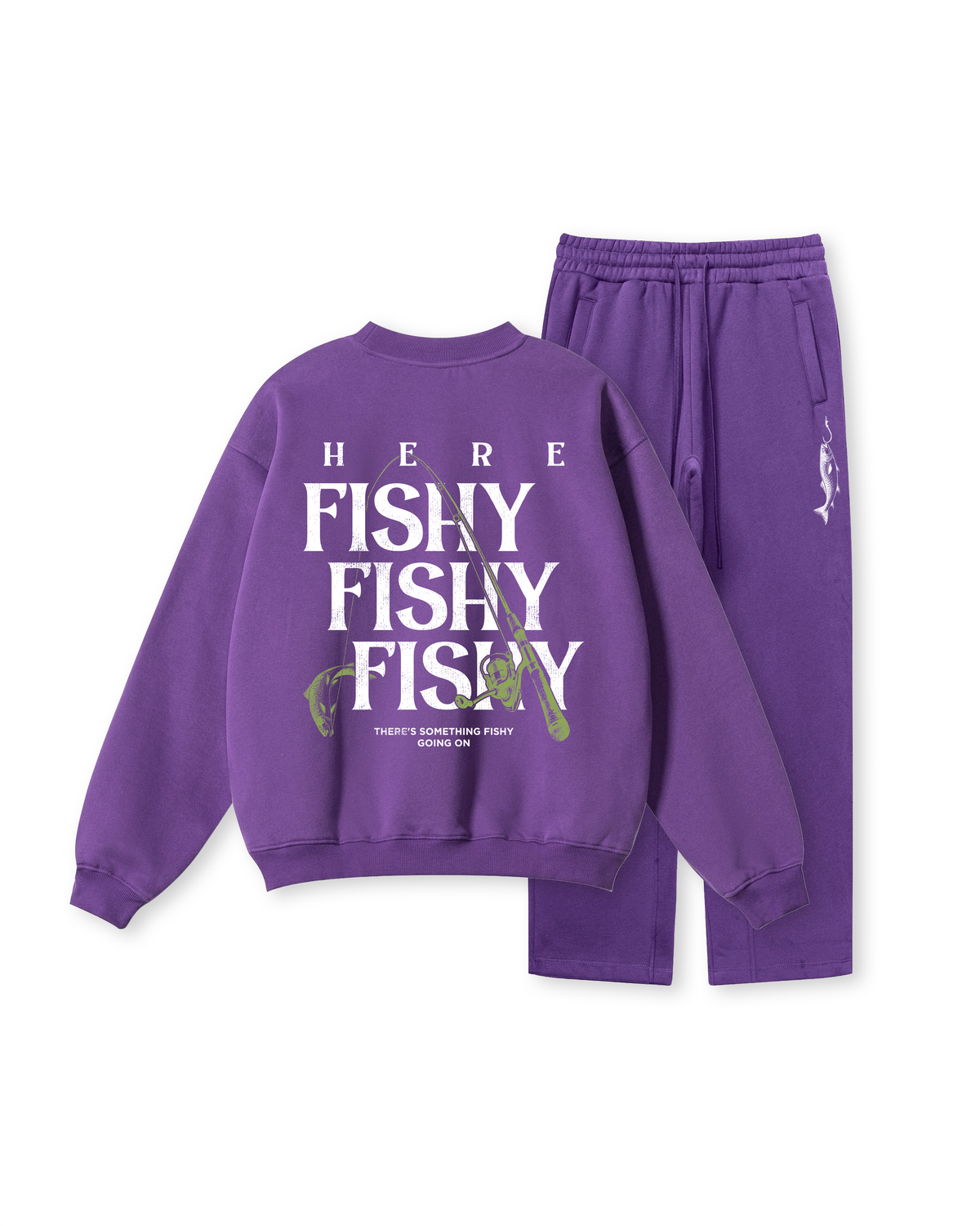 Here Fishy Fishy Fishy Crewneck