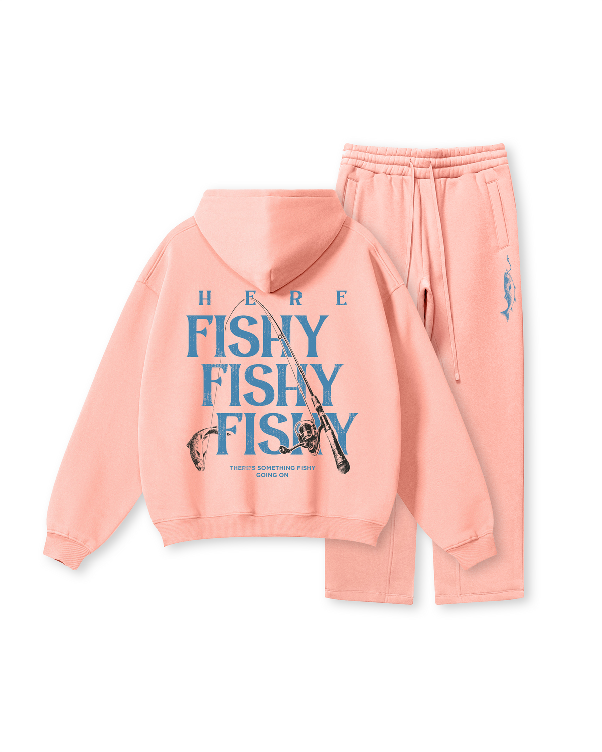 Here Fishy Fishy Fishy Fishing Hoodie