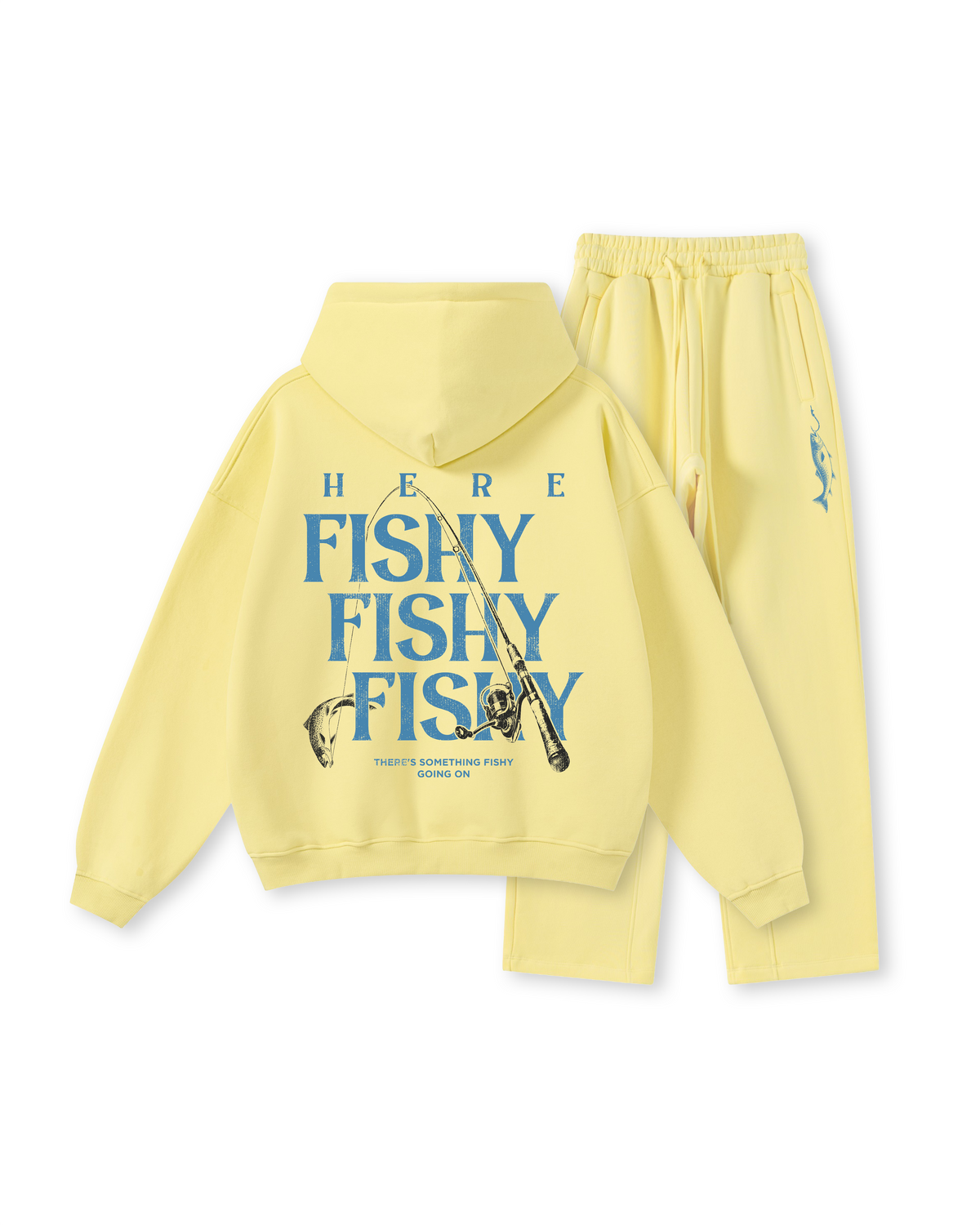 Here Fishy Fishy Fishy Fishing Hoodie