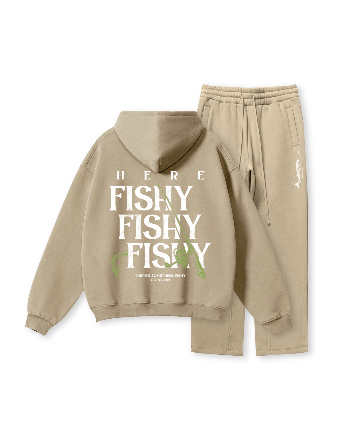 Here Fishy Fishy Fishy Fishing Hoodie