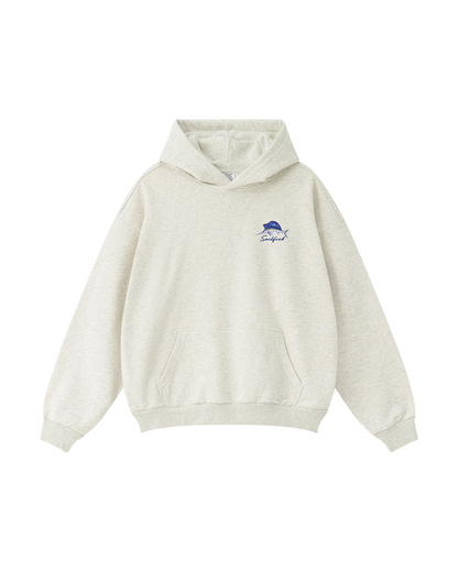 Blue Sailfish Ocean Fishing Hoodie