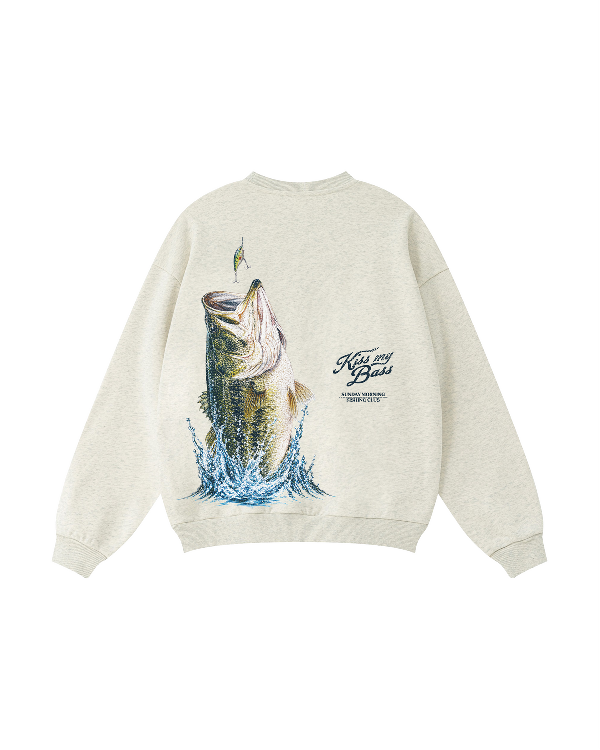 Kiss My Bass Largemouth Crewneck