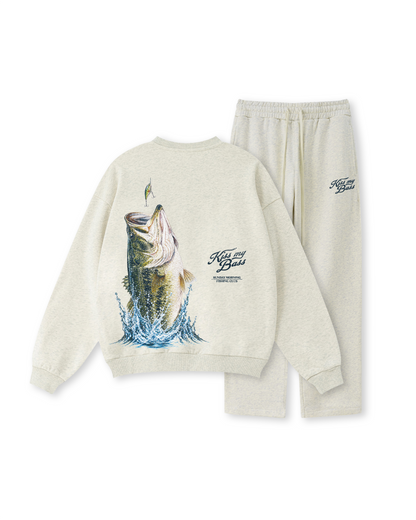 Kiss My Bass Largemouth Crewneck