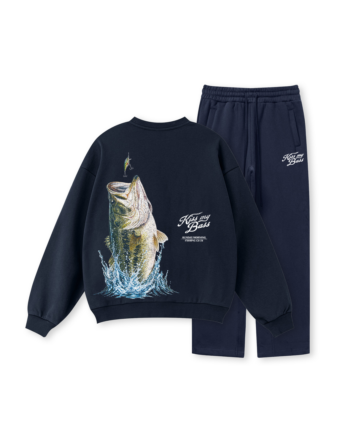 Kiss My Bass Largemouth Crewneck