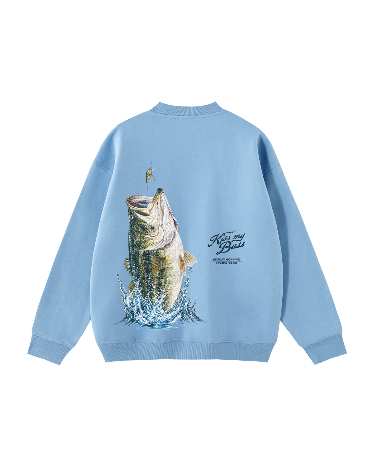 Kiss My Bass Largemouth Crewneck