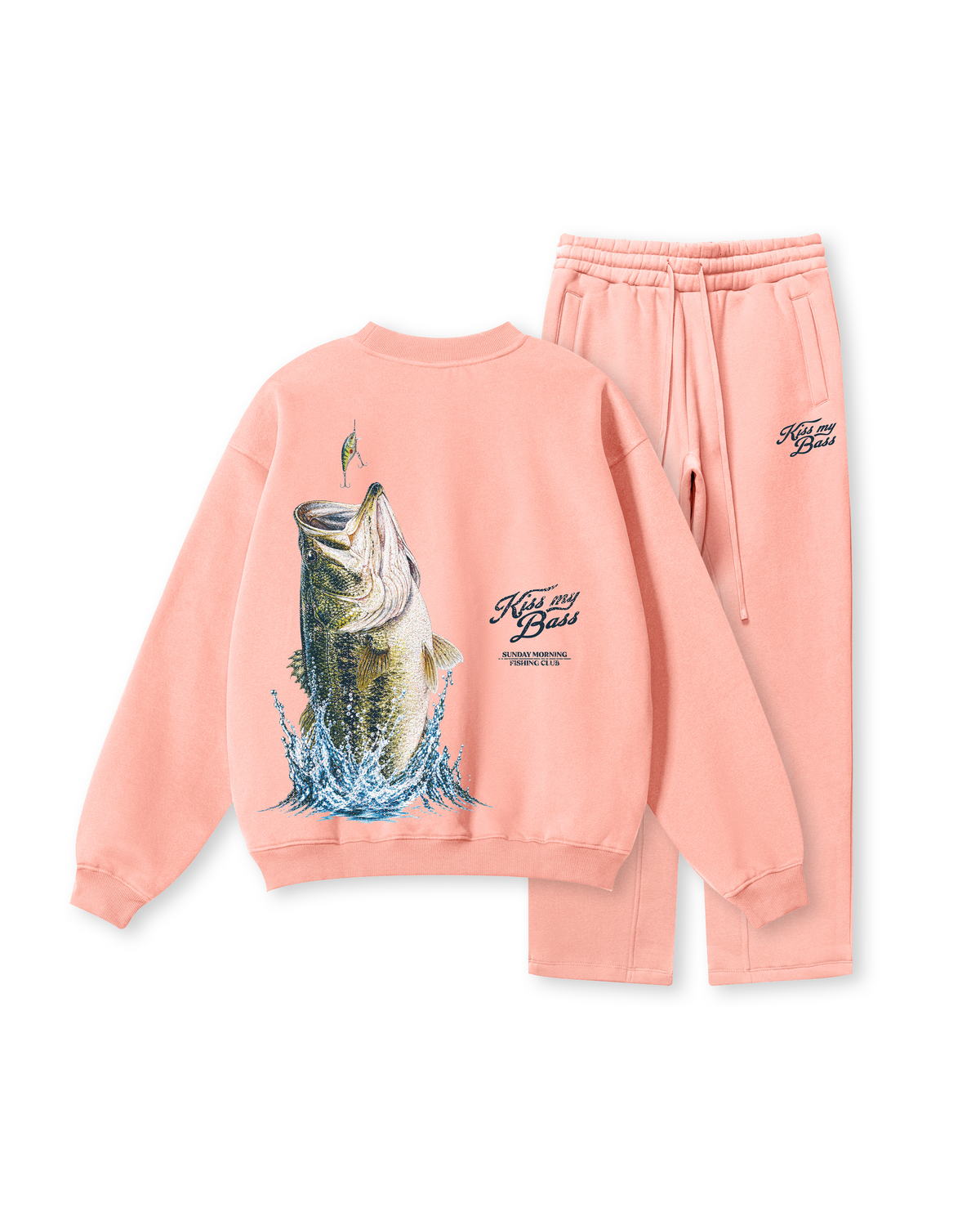 Kiss My Bass Largemouth Crewneck