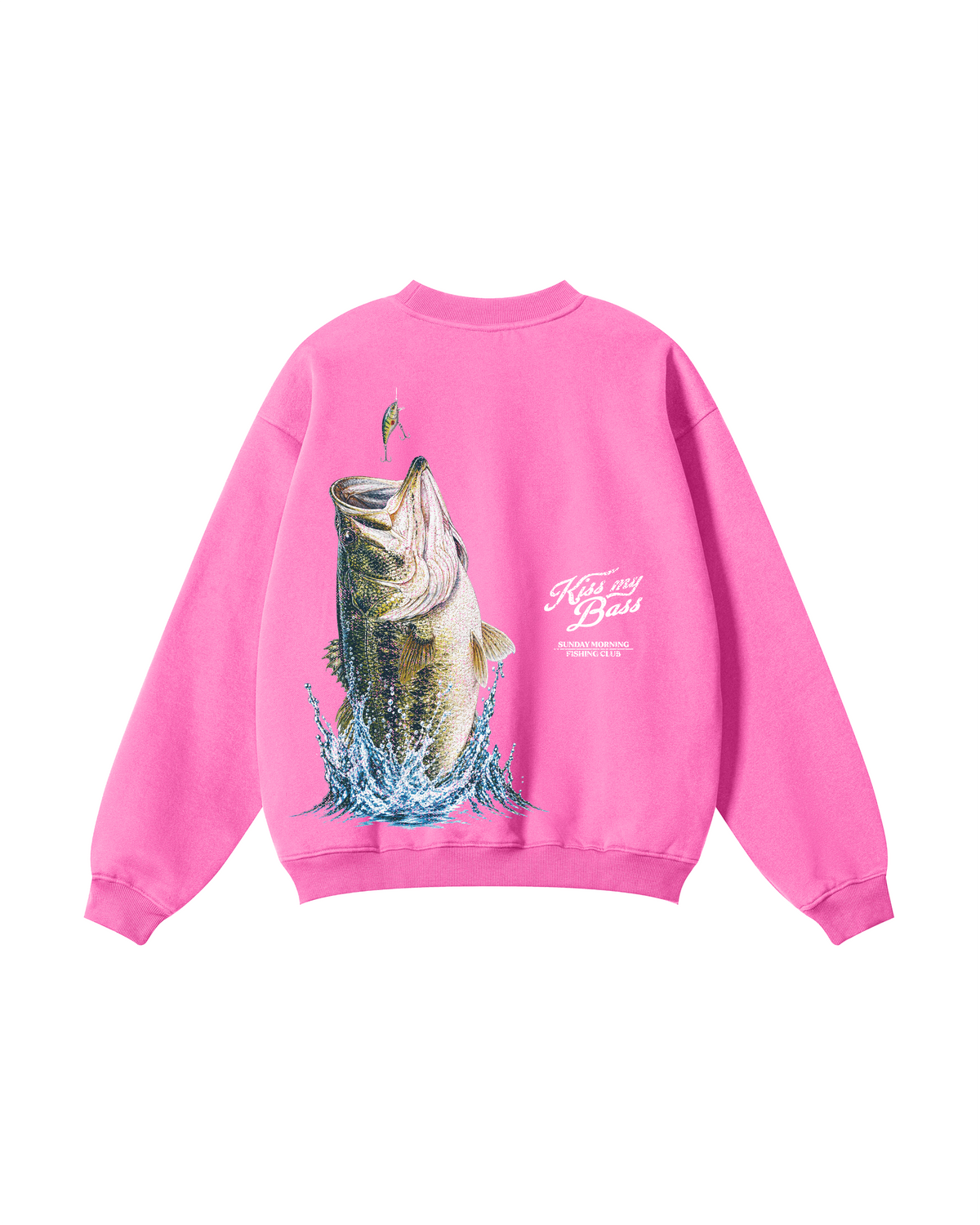 Kiss My Bass Largemouth Crewneck