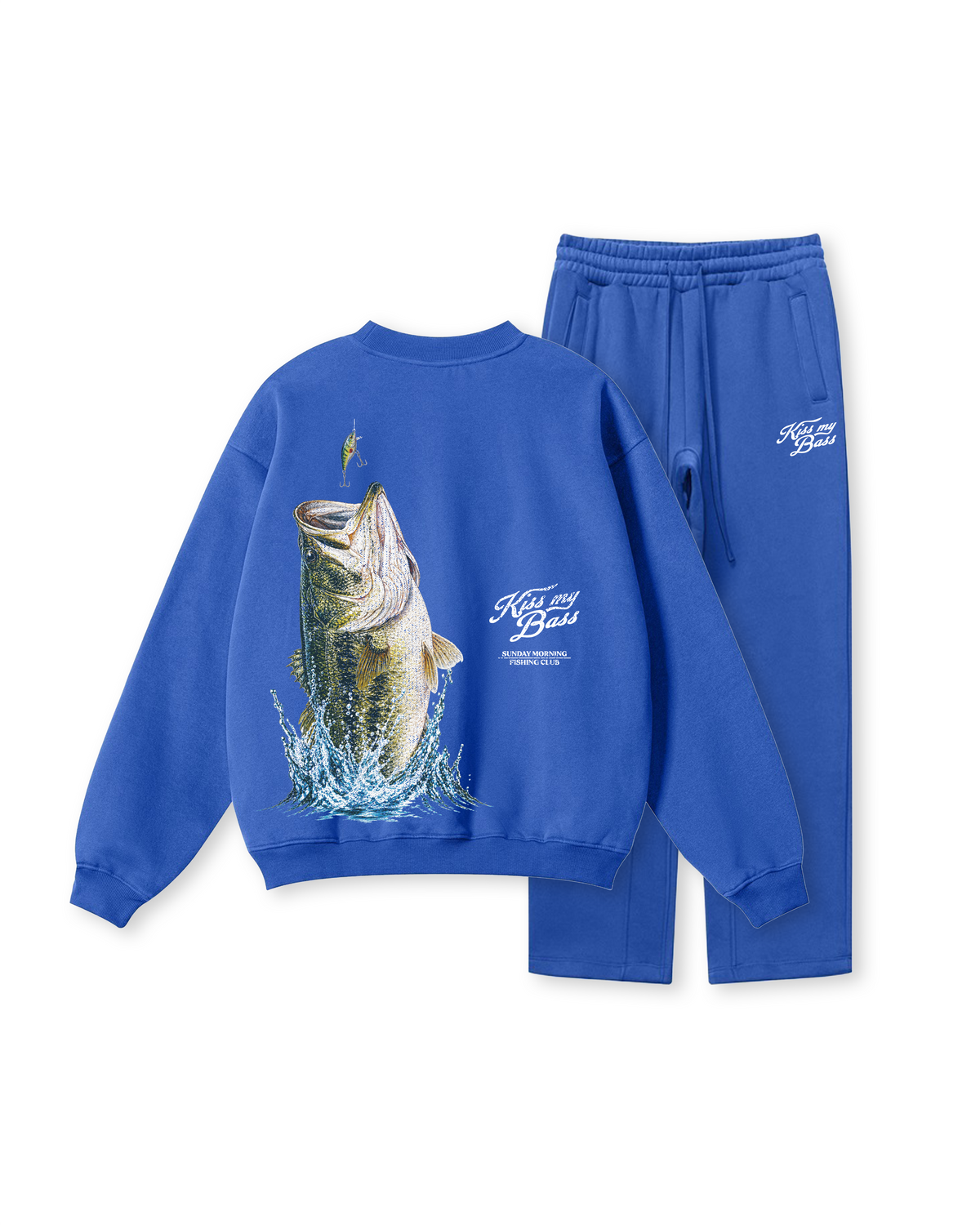 Kiss My Bass Largemouth Crewneck