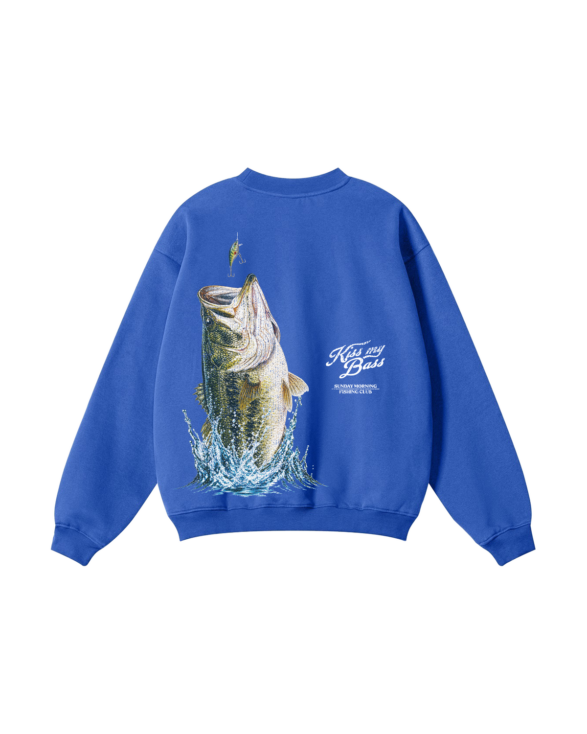Kiss My Bass Largemouth Crewneck