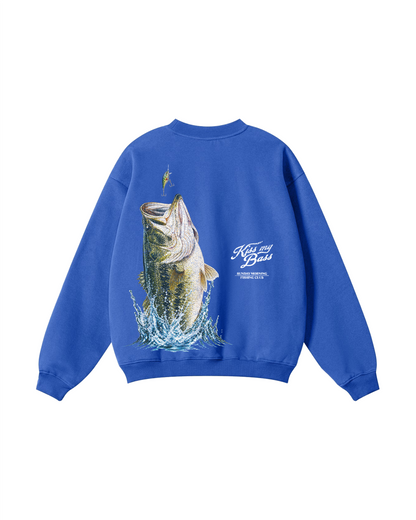 Kiss My Bass Largemouth Crewneck
