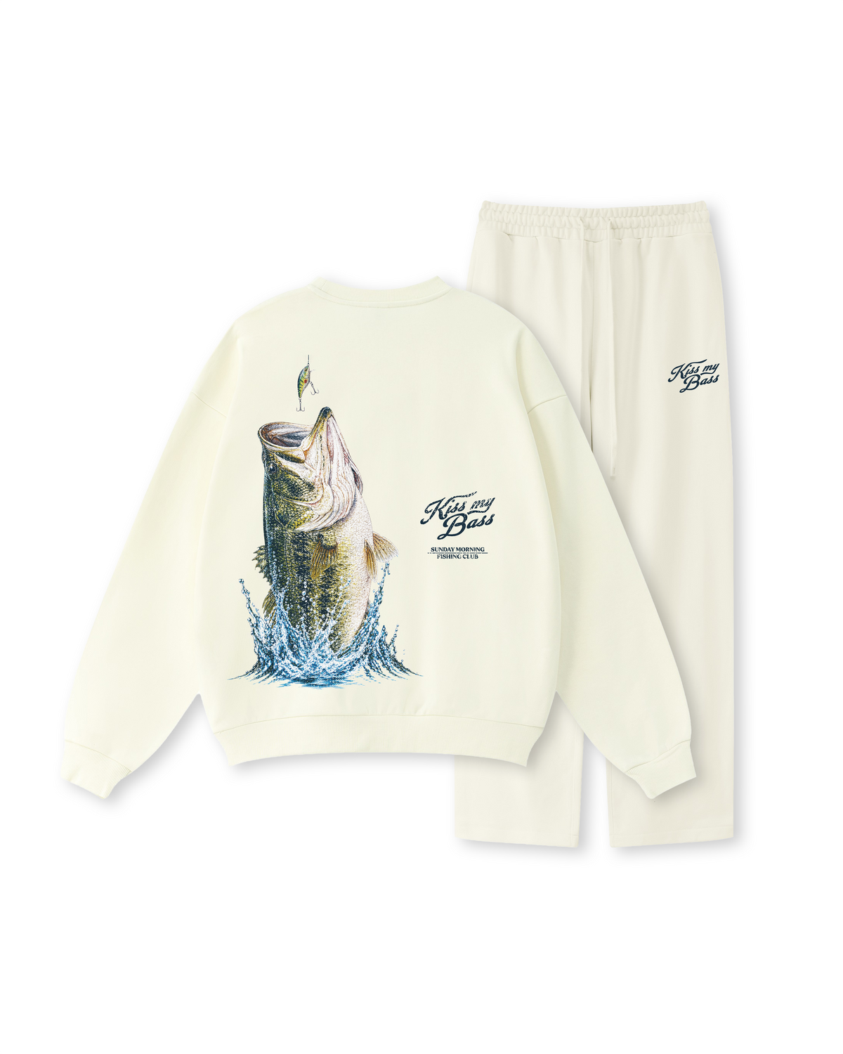 Kiss My Bass Largemouth Crewneck