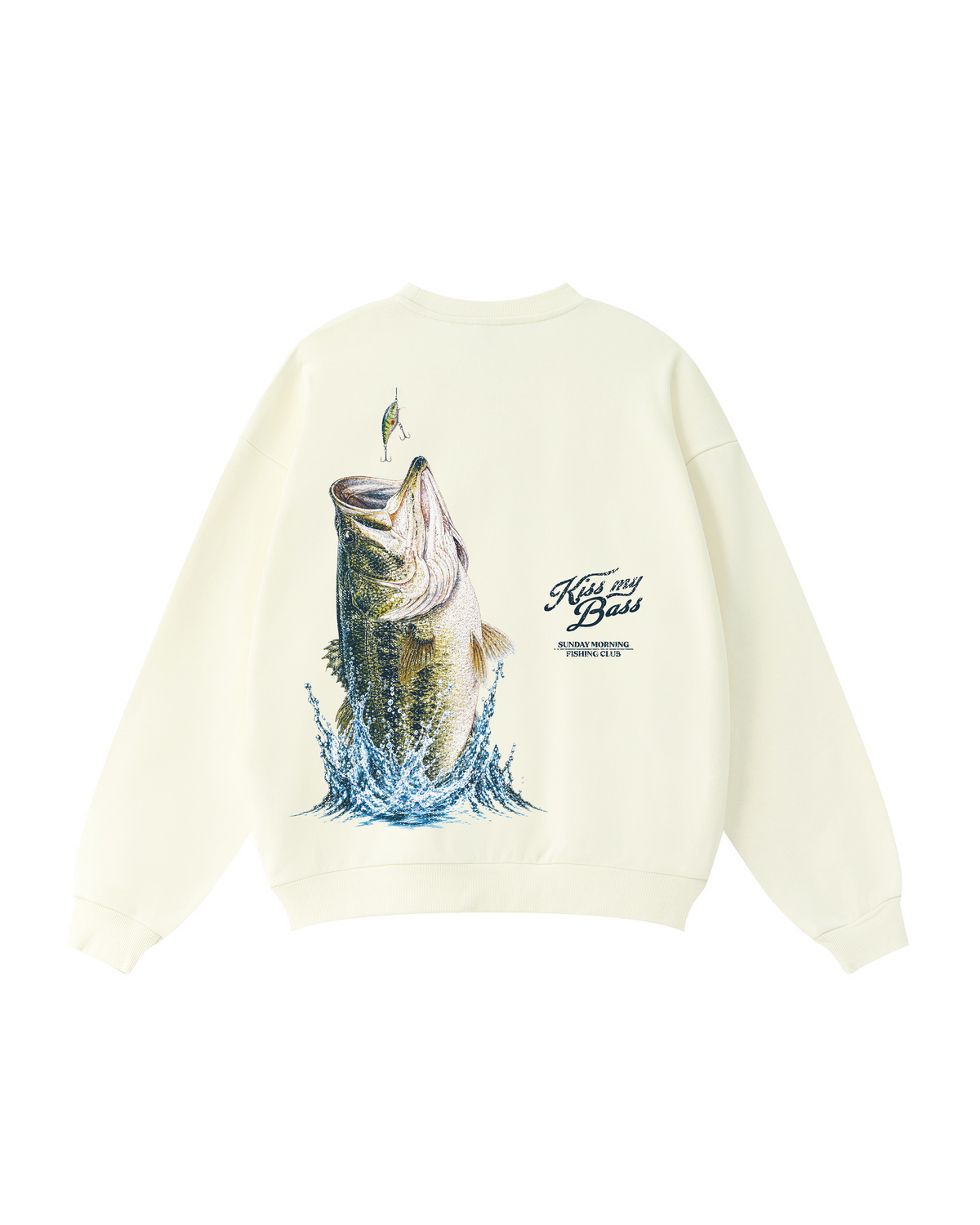 Kiss My Bass Largemouth Crewneck