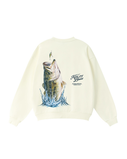 Kiss My Bass Largemouth Crewneck