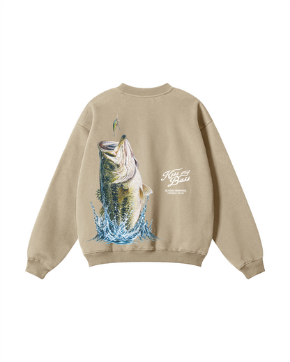 Kiss My Bass Largemouth Crewneck