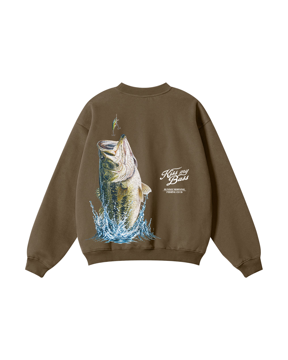 Kiss My Bass Largemouth Crewneck