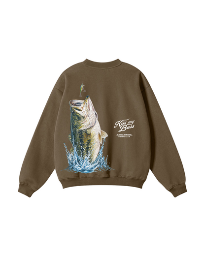 Kiss My Bass Largemouth Crewneck