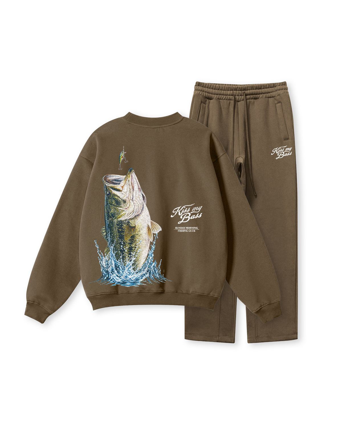 Kiss My Bass Largemouth Crewneck