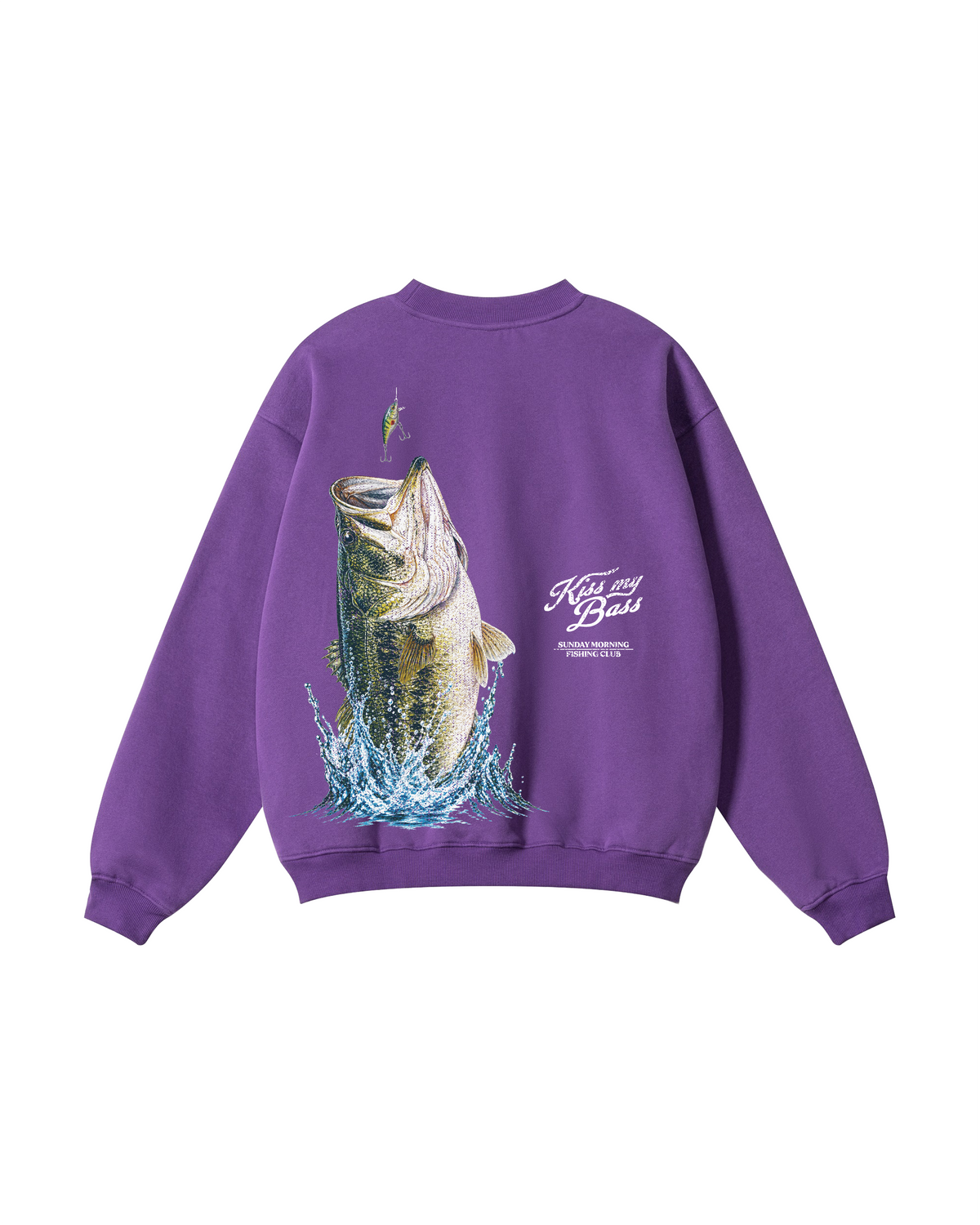 Kiss My Bass Largemouth Crewneck