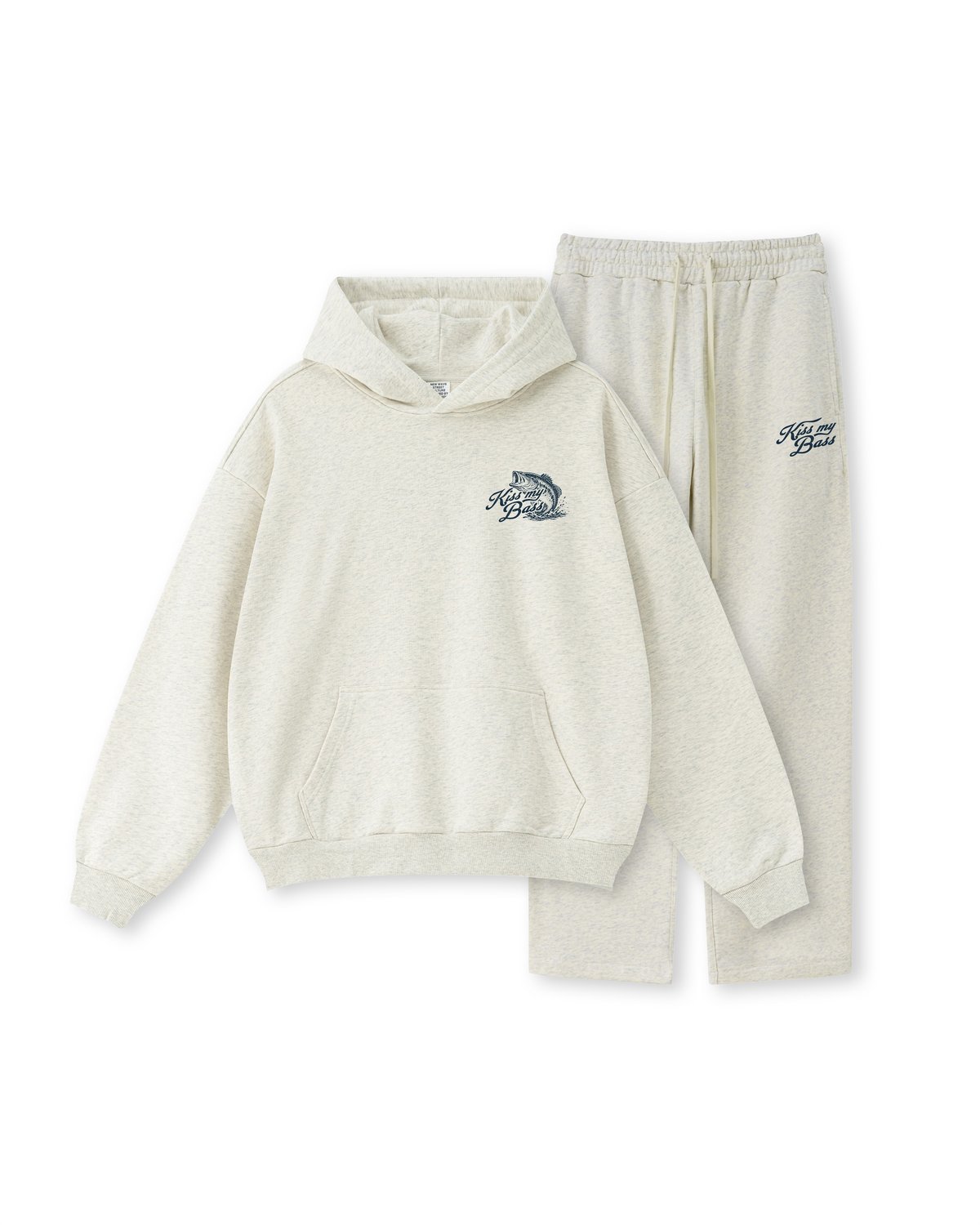 Kiss My Bass Sunday Morning Fishing Hoodie