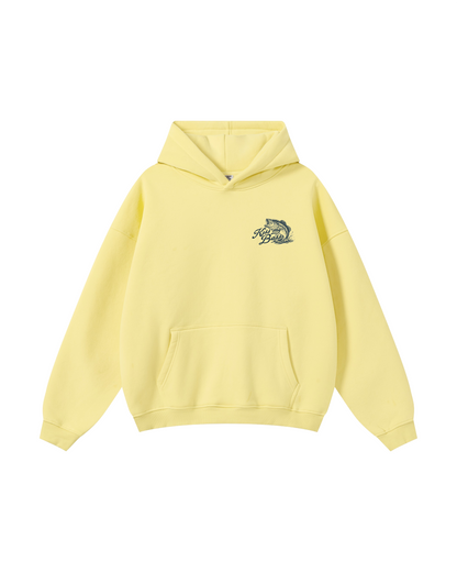 Kiss My Bass Sunday Morning Fishing Hoodie