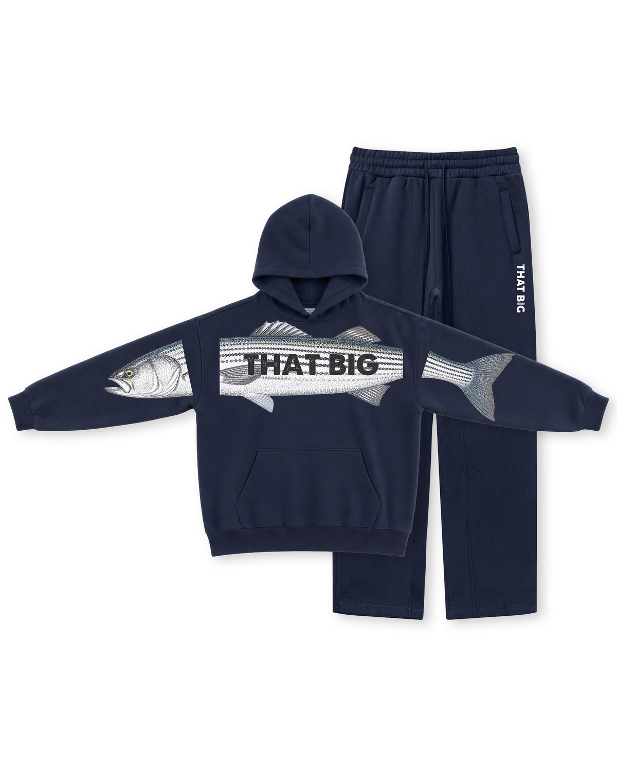That Big Striped Bass Fishing Hoodie