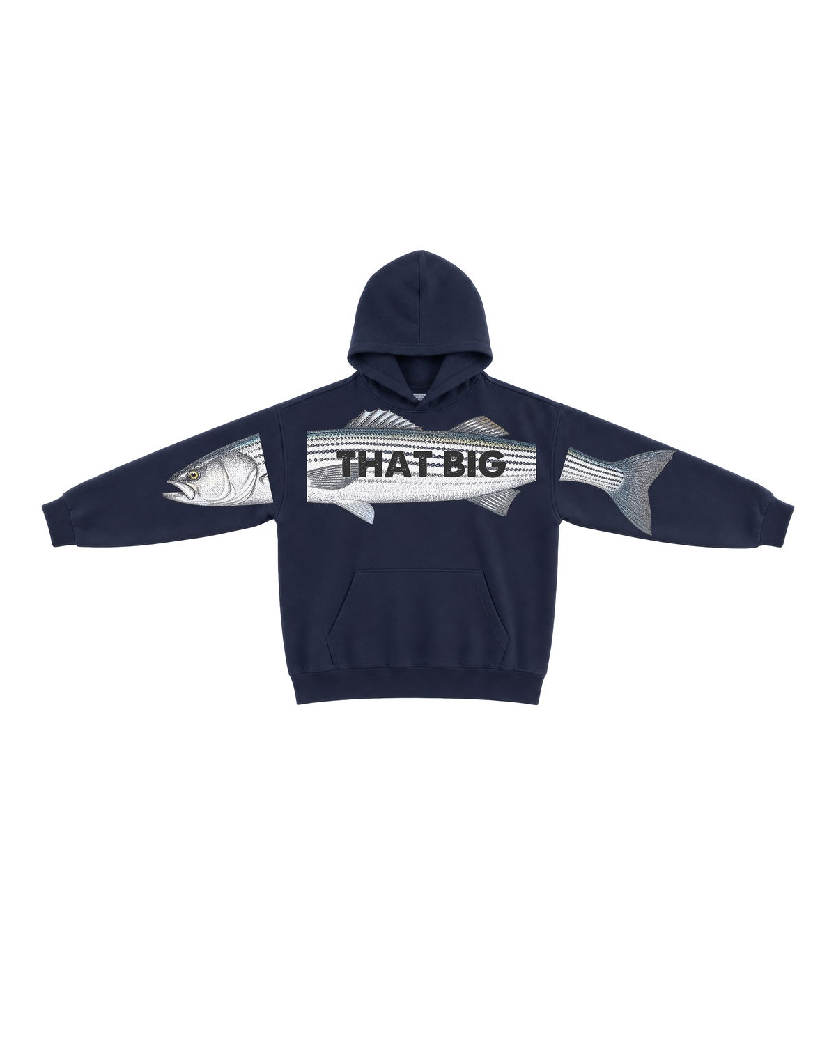 That Big Striped Bass Fishing Hoodie