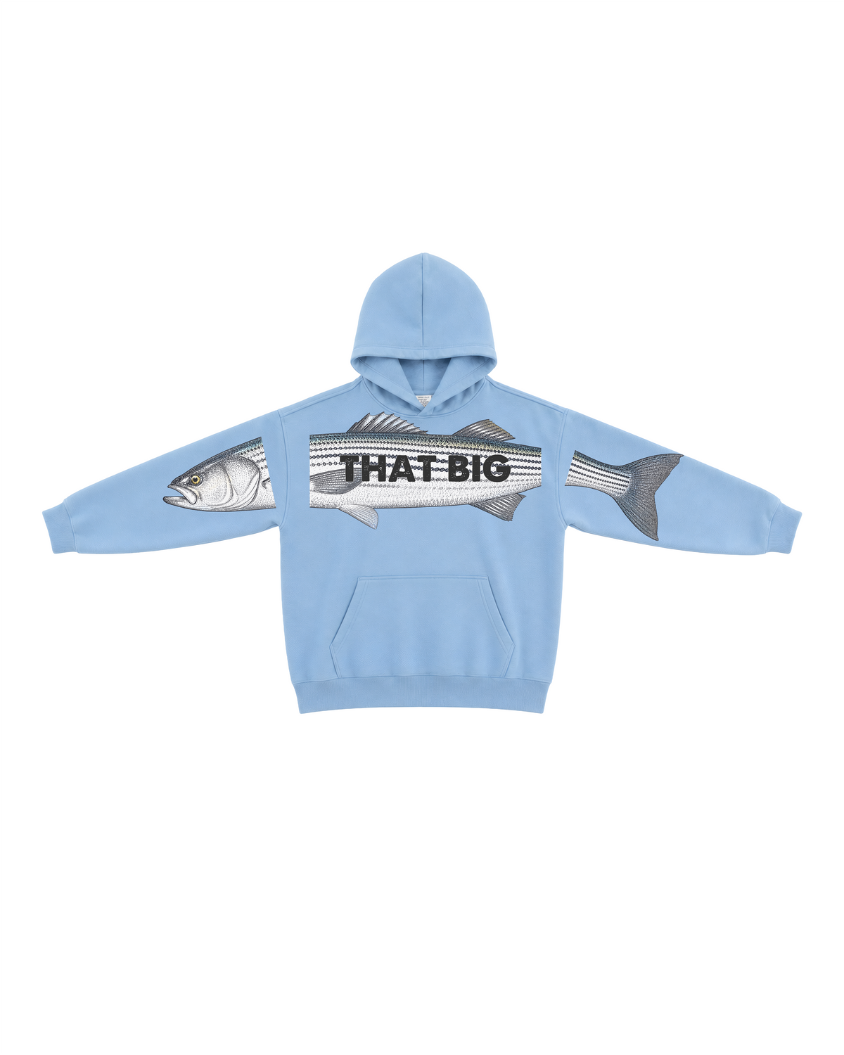 That Big Striped Bass Fishing Hoodie