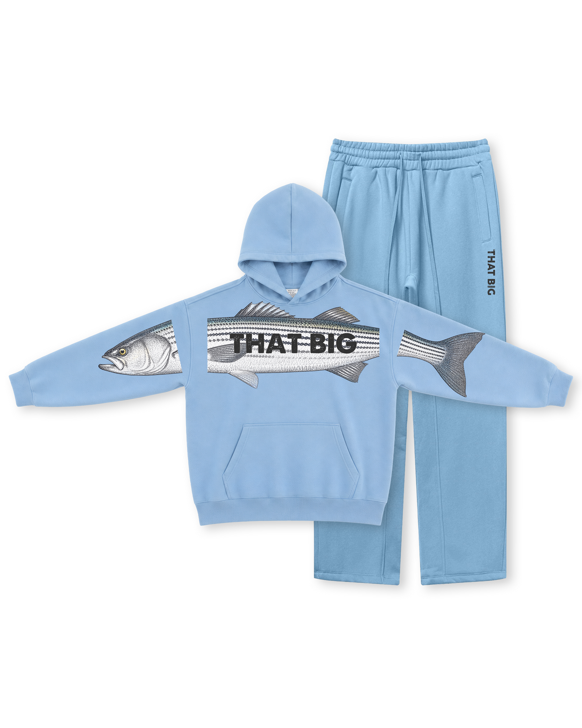 That Big Striped Bass Fishing Hoodie