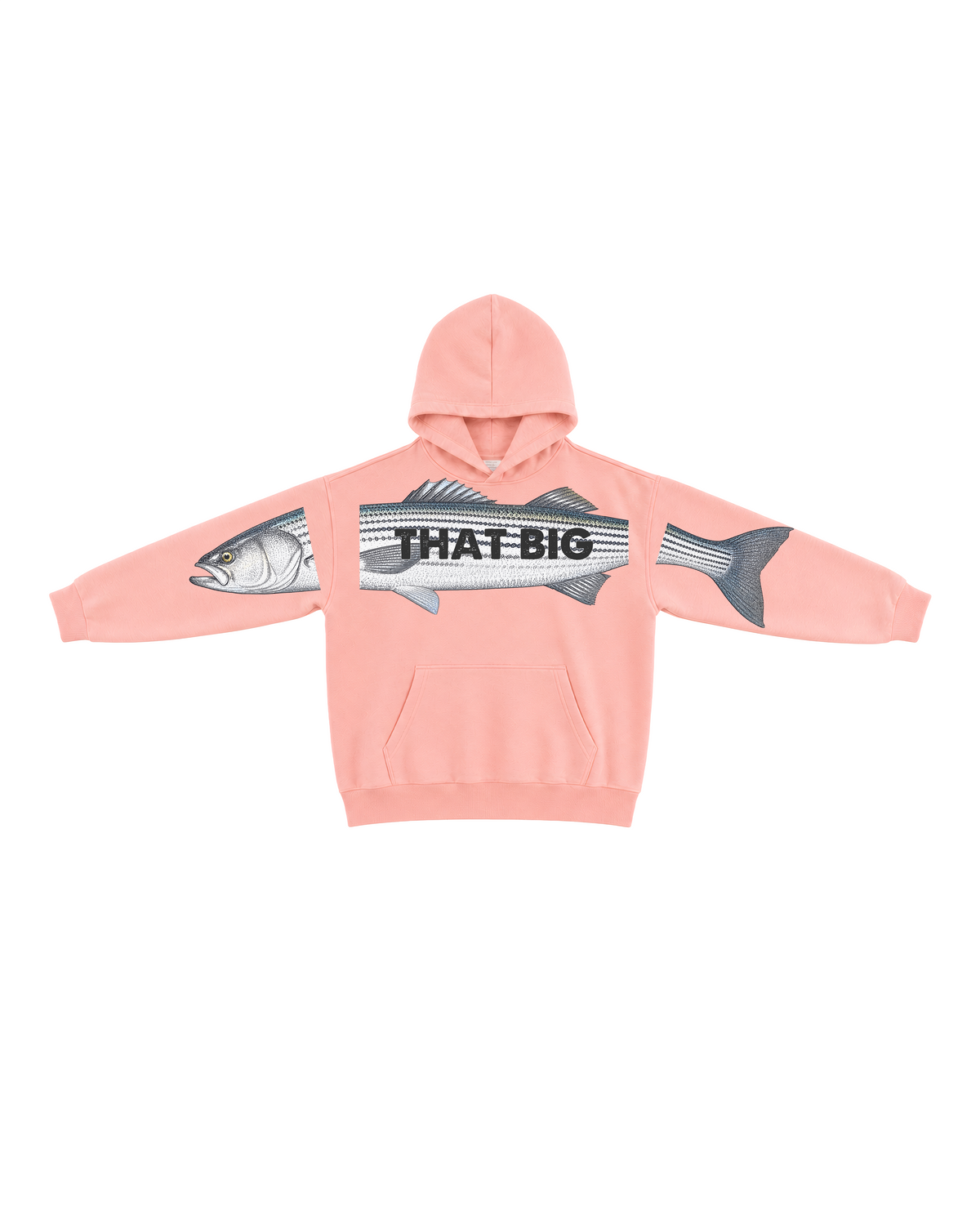 That Big Striped Bass Fishing Hoodie