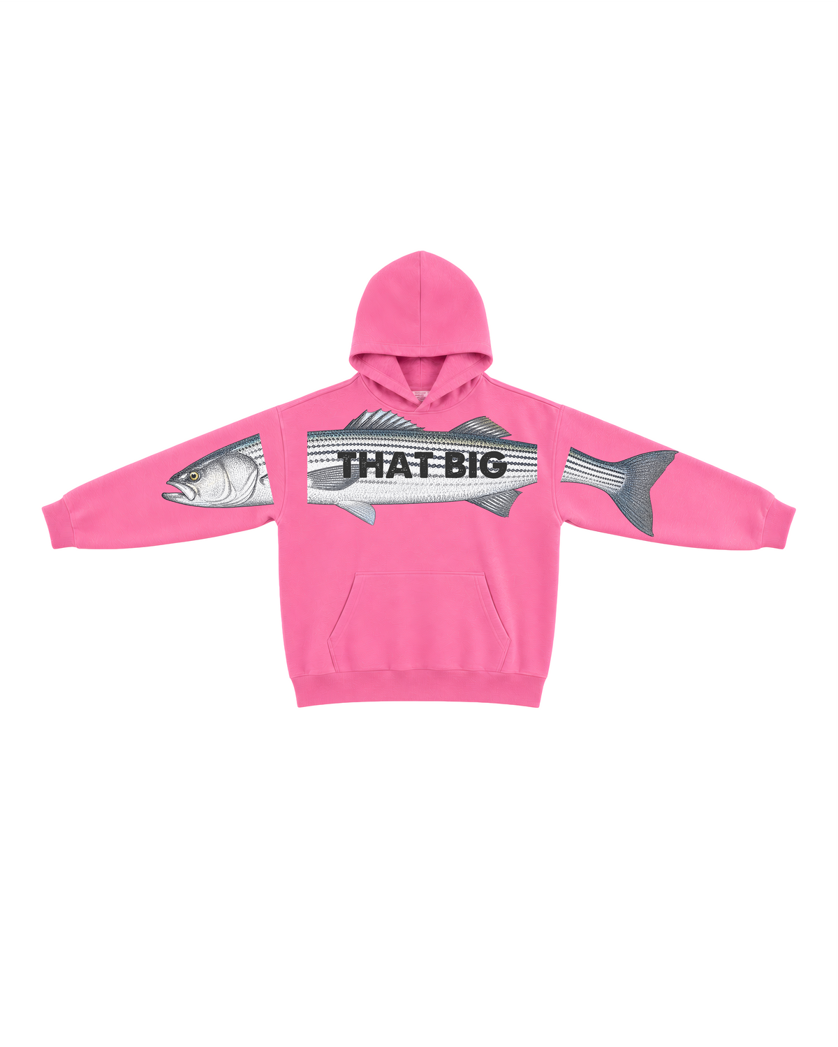 That Big Striped Bass Fishing Hoodie