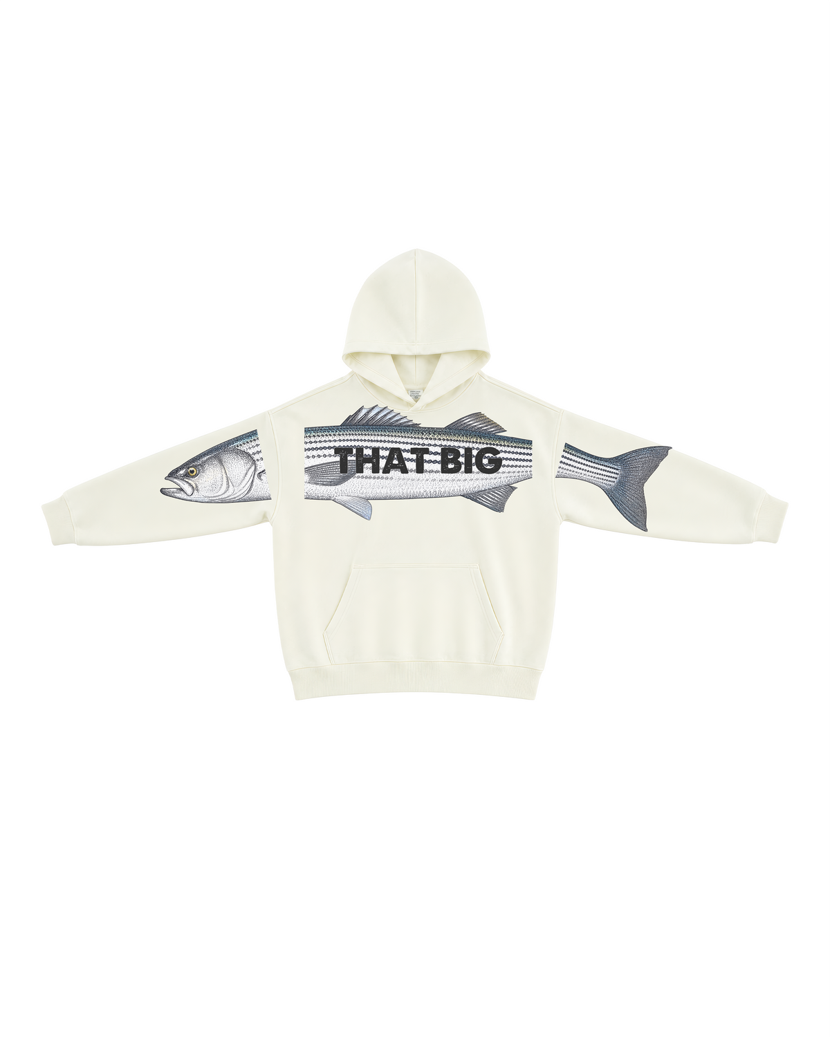 That Big Striped Bass Fishing Hoodie