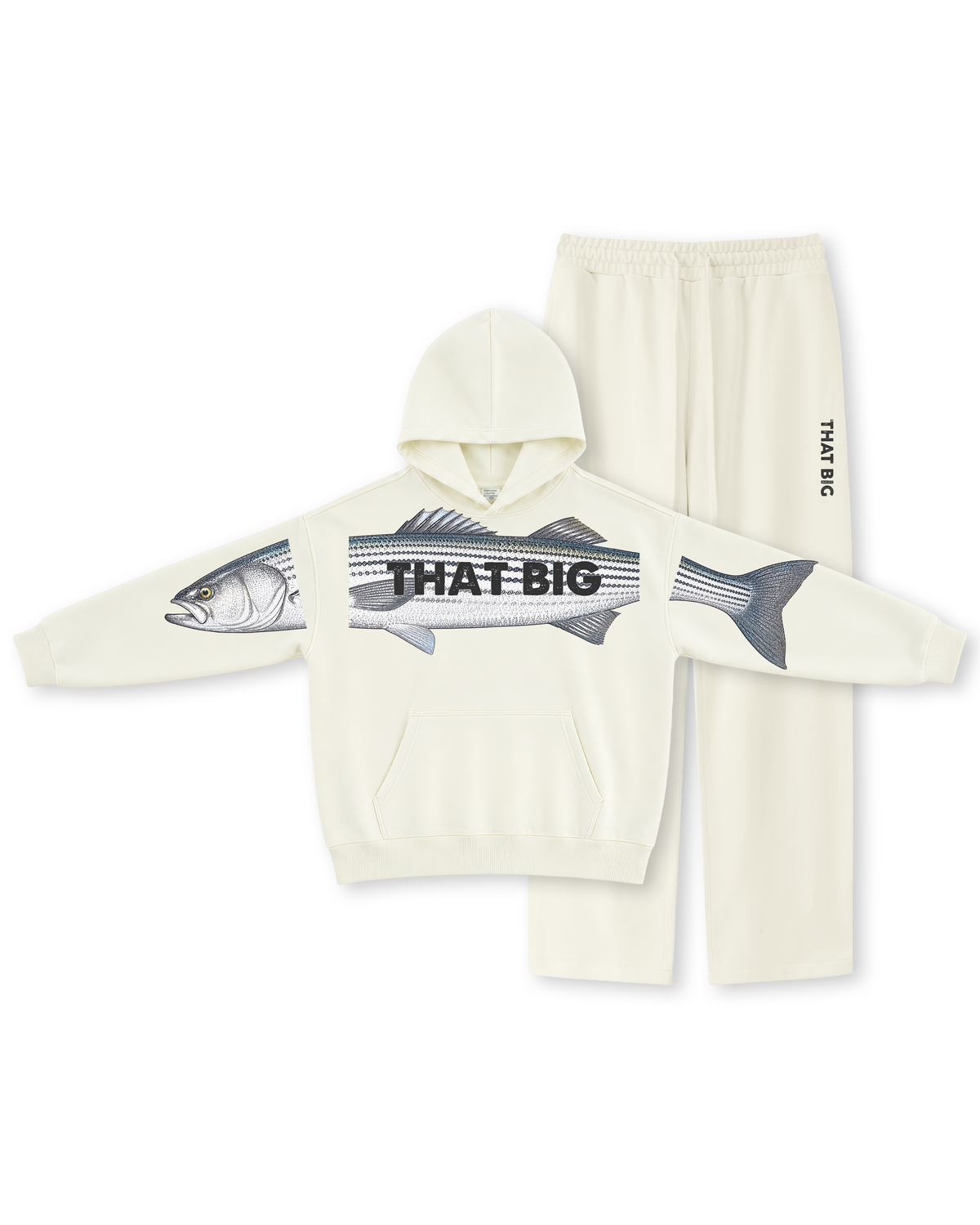 That Big Striped Bass Fishing Hoodie