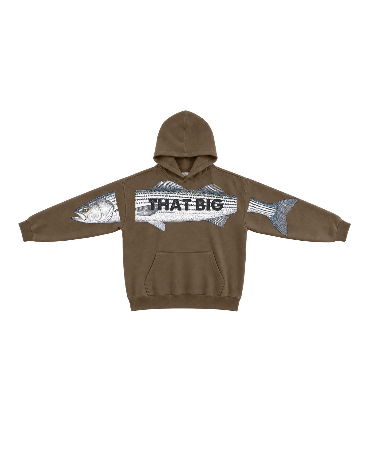 That Big Striped Bass Fishing Hoodie