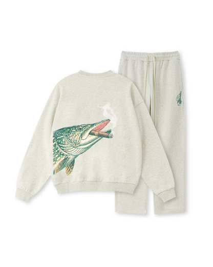 Smokin' Northern Pike Crewneck