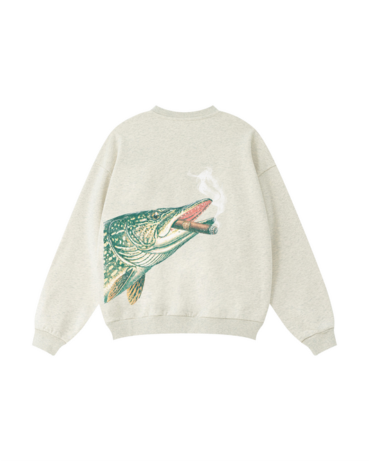 Smokin' Northern Pike Crewneck