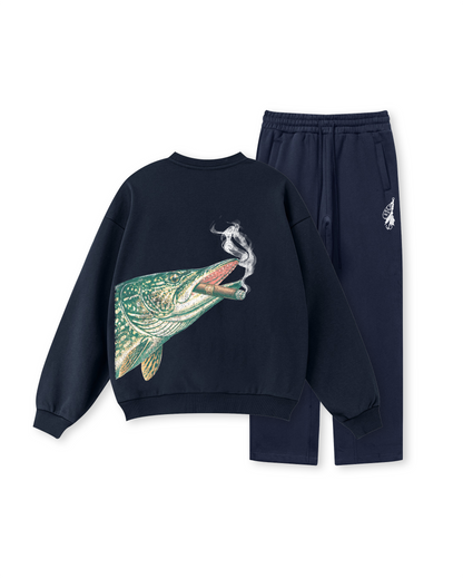 Smokin' Northern Pike Crewneck