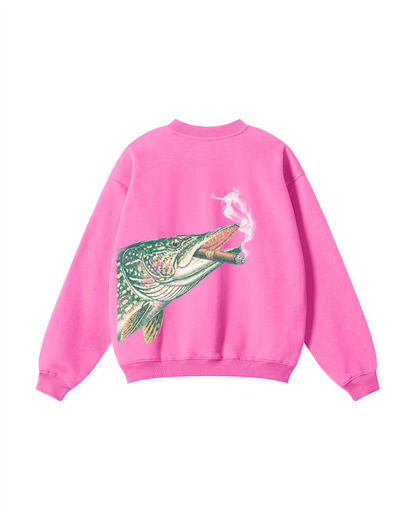 Smokin' Northern Pike Crewneck