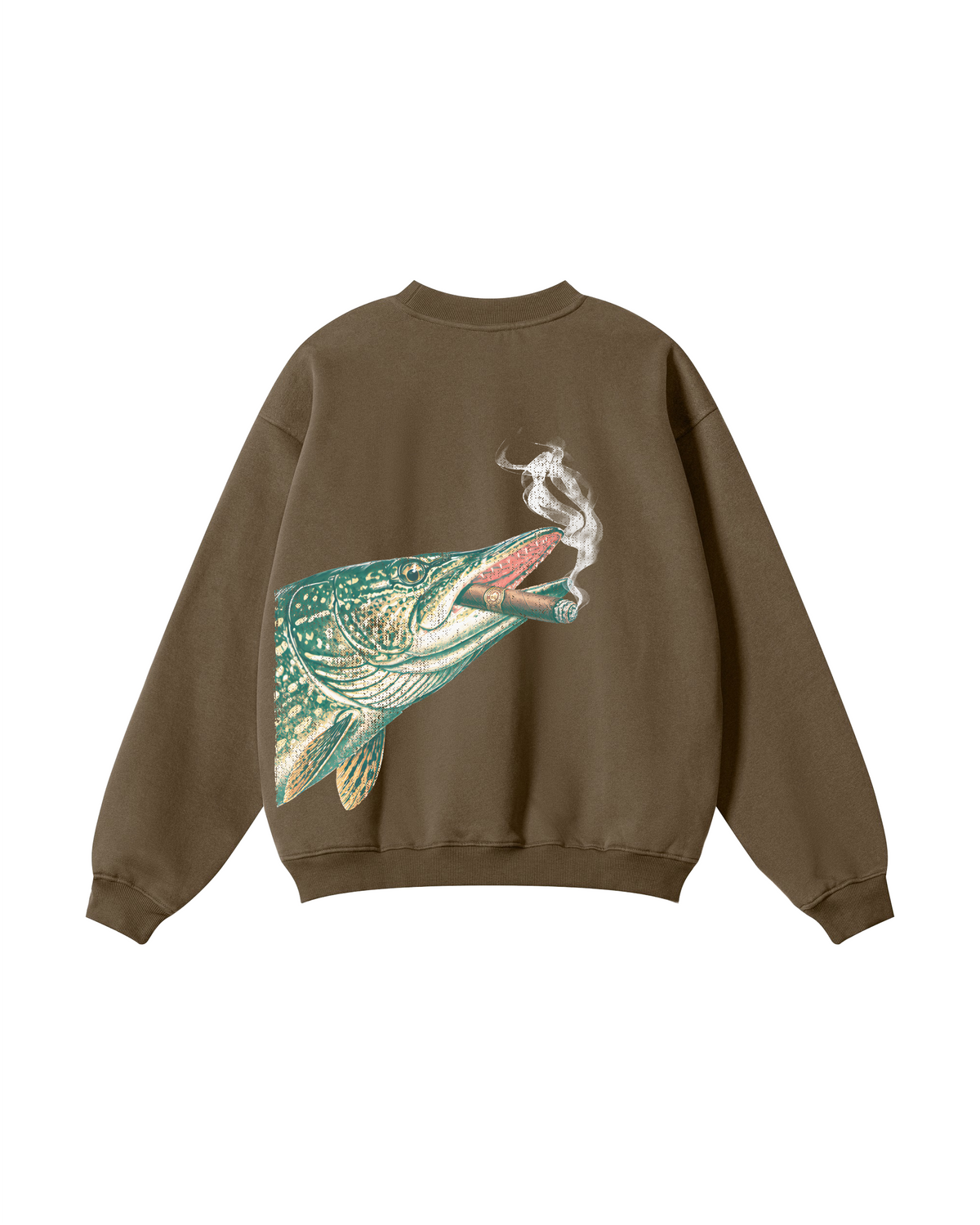 Smokin' Northern Pike Crewneck