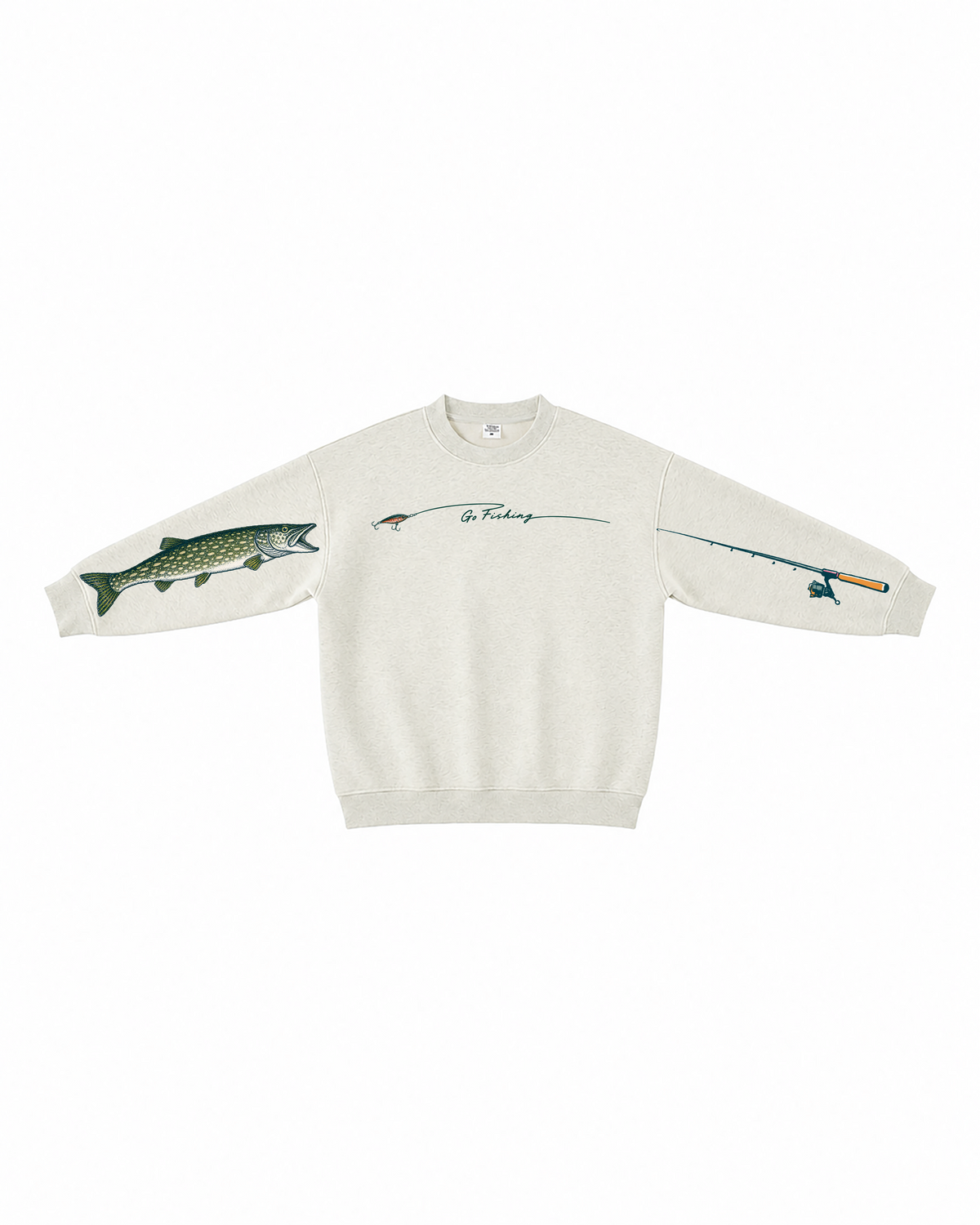 Go Fishing Northern Pike Crewneck