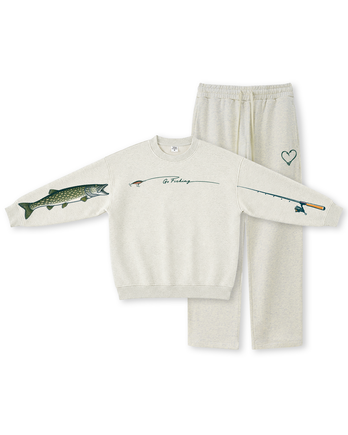 Go Fishing Northern Pike Crewneck